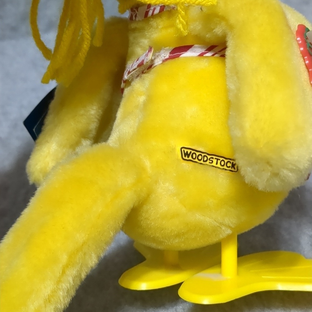 Vintage 1972 Applause Christmas Plush Woodstock Elf Santa's Helper - Picture 9 of 10